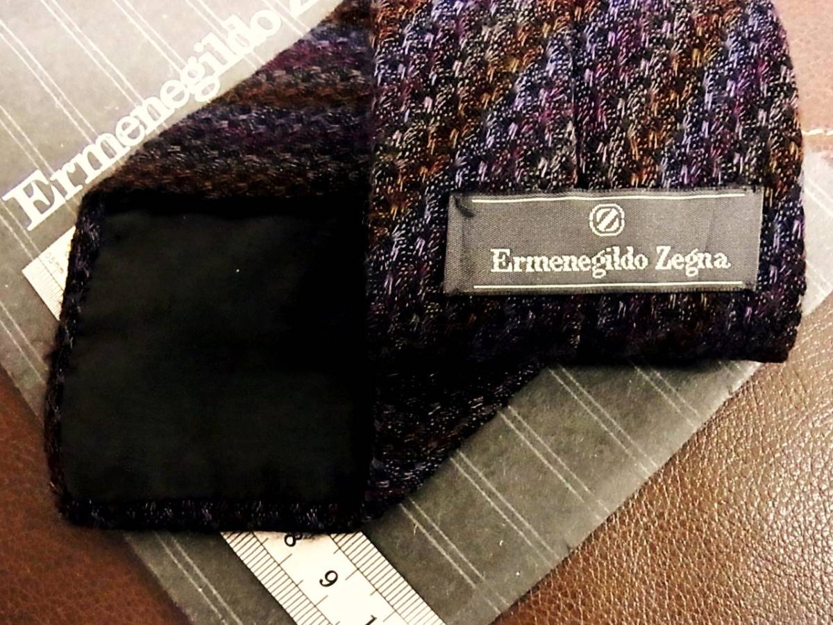 ●5-0003●【カシミア１０％・ウール９０％】【Ｚｅｇｎａ】ゼニア ネクタイ●_画像2