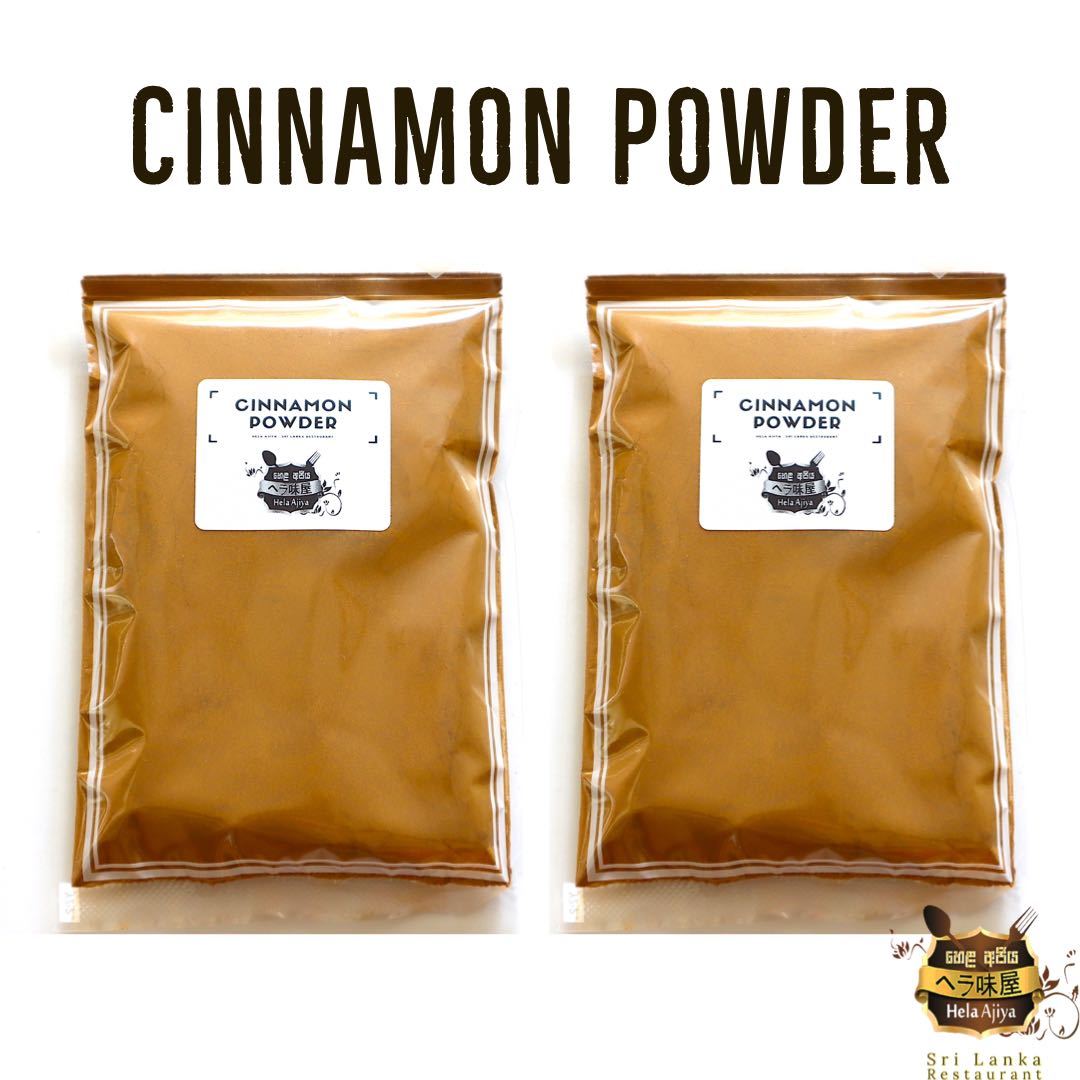 シナモンパウダー100g×2袋 カシア インド産 Cinnamon Powder 香辛料 helaajiya チャイスパイスの画像1