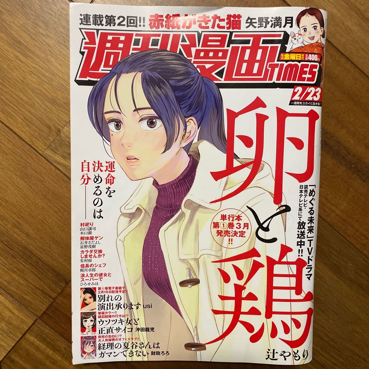 週刊漫画タイムス ２０２４年２月２３日号 （芳文社）管理番号A1011_画像1