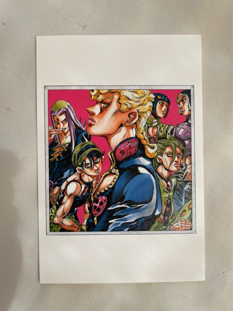 新品 ジョジョ展 2012 ポストカード 第五部 ジョルノ 新品 ジョジョ展 2012 ポストカード 第五部 ジョルノ