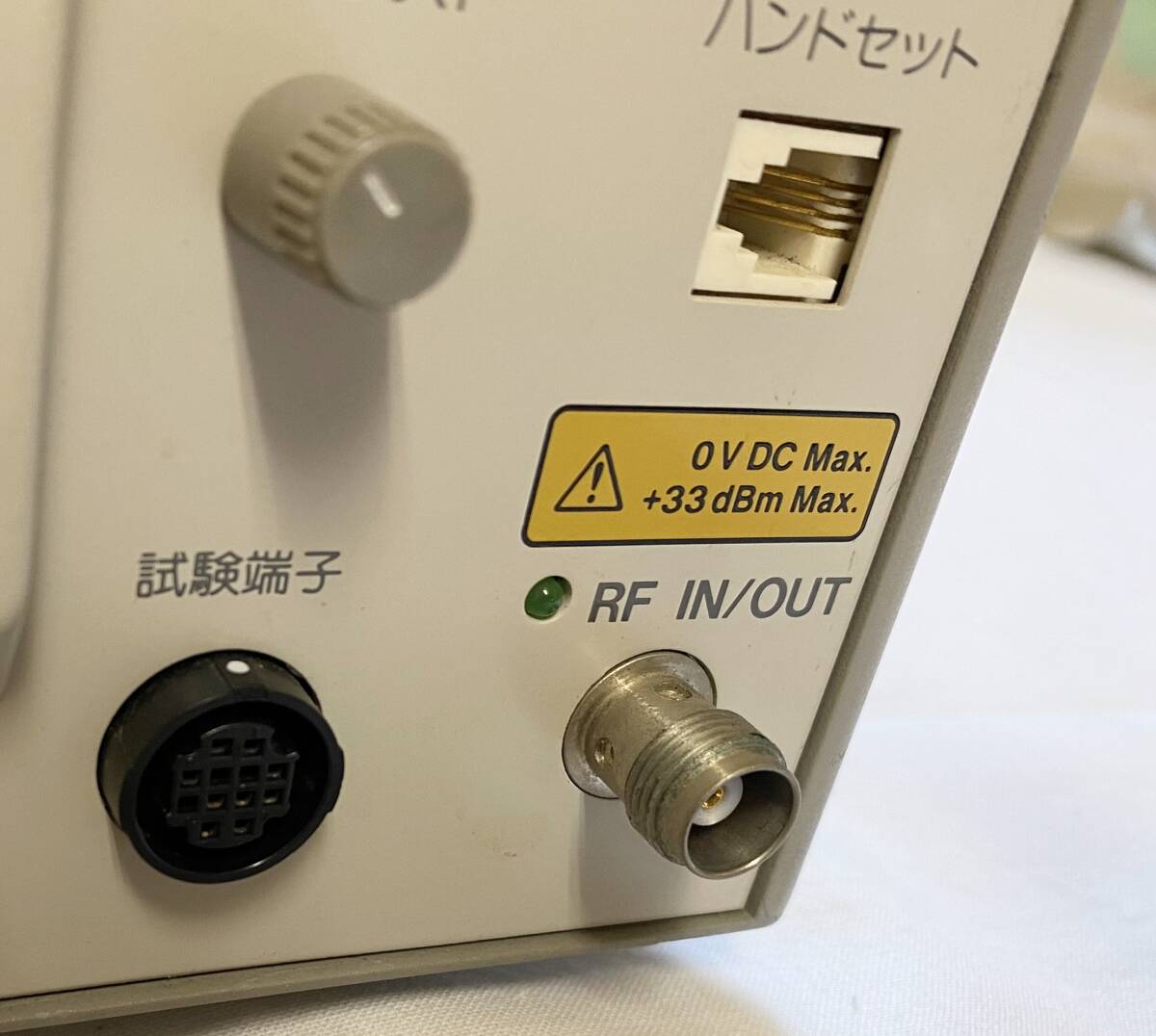 Yahoo!オークション - 【ジャンク】JRC NJZ-916A CDMAサービステスタ Yahoo!オークション - 【ジャンク】JRC NJZ-916A CDMAサービステスタ