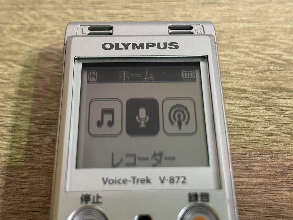 OLYMPUS オリンパス VOICE TREK V-872 ボイスレコーダー 展示品 ⑤/60_画像7