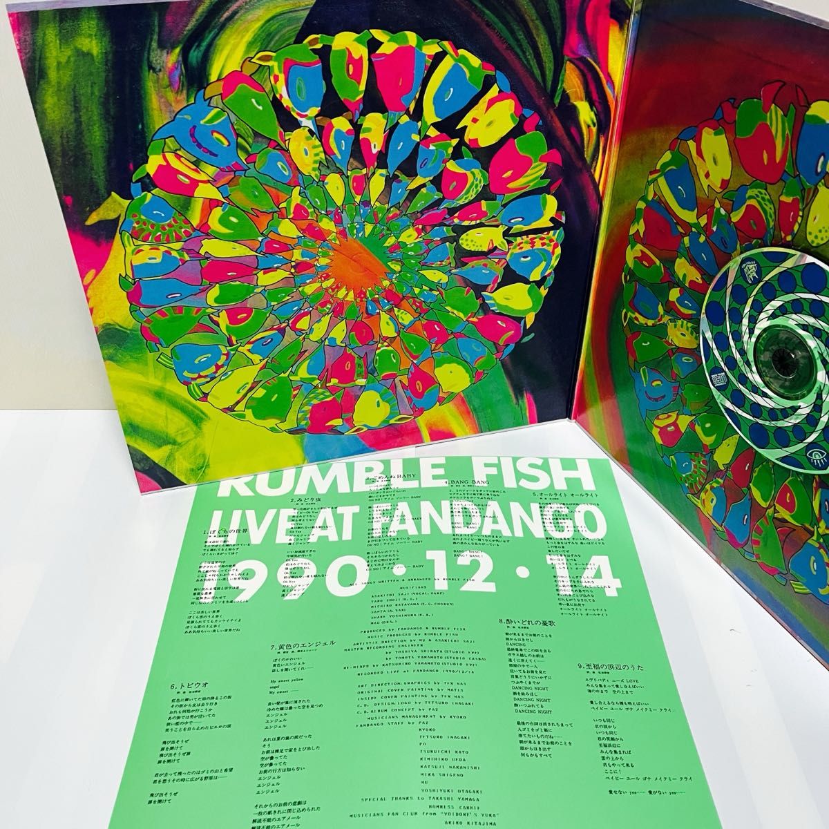 RUMBLE FISH "LIVE AT FANDANGO 1990.12.14" CD 紙ジャケット仕様