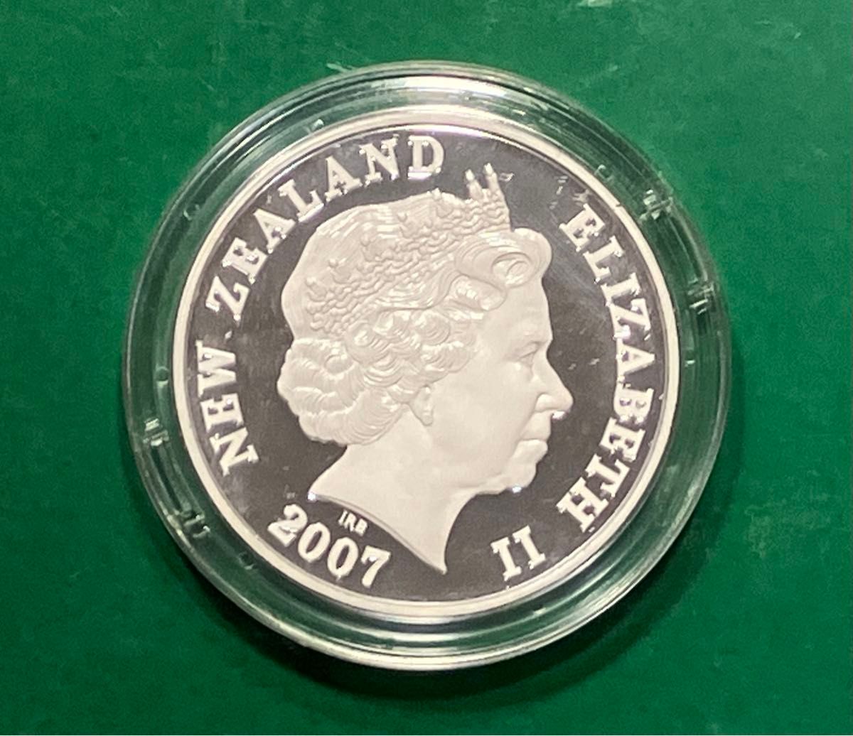 銀貨ニュジーランド エリザベス女王2世 2007年 銀貨ニュジーランド エリザベス女王2世 2007年 2007年
