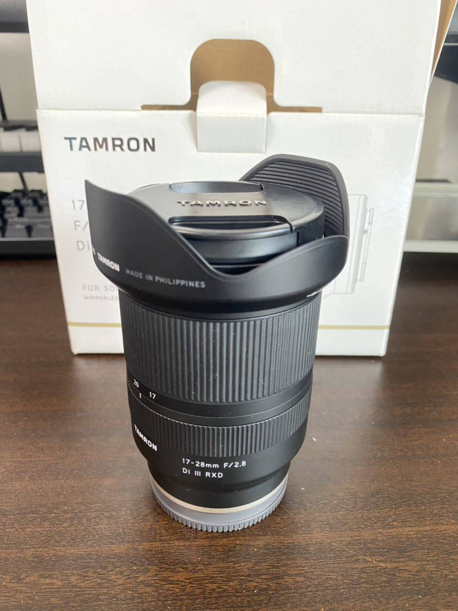 Tamron タムロン 17-28mm F/2.8 Di III RXD A046 Sony ソニー Eマウント 元箱・レンズフード付_画像5