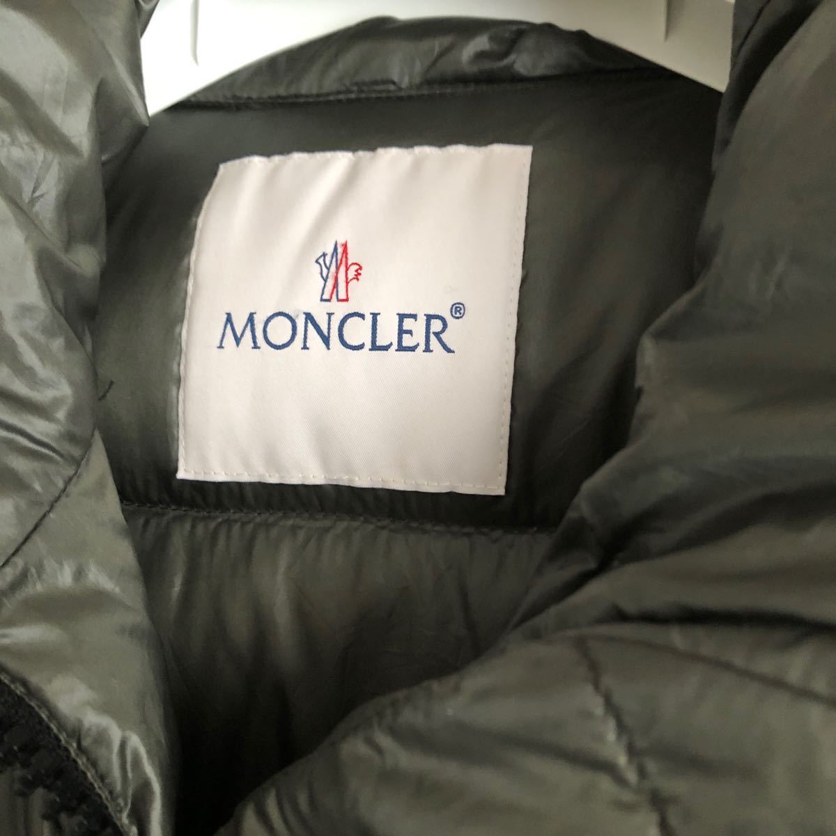 MONCLER モンクレール ダウンコート スイエン　カーキ　00 レディース_画像2