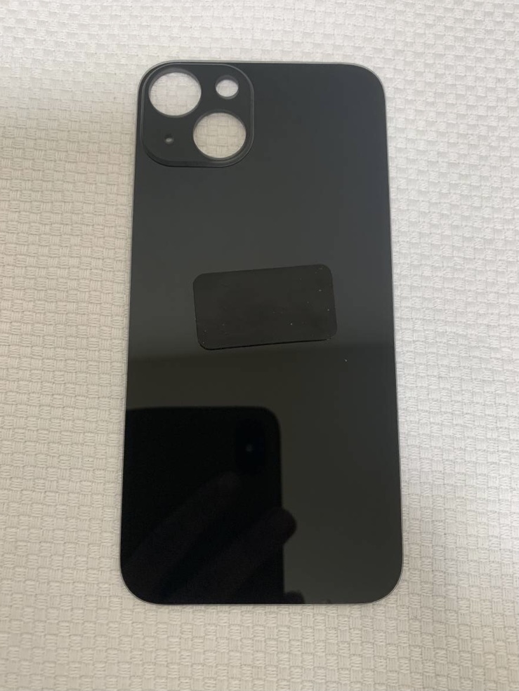 A61-iphone 13 задняя панель iPhone задняя сторона стекло panel для замены [ цвет ]* черный 
