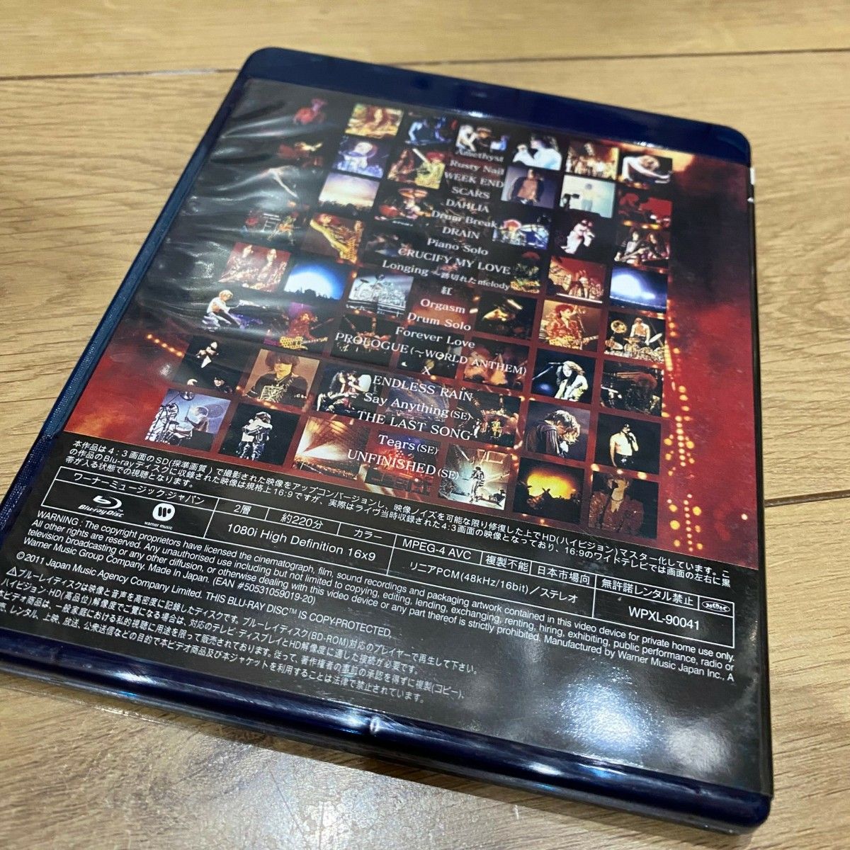 X JAPAN THE LAST LIVE 完全版 Blu-ray Disc ブルーレイ 海外生産品