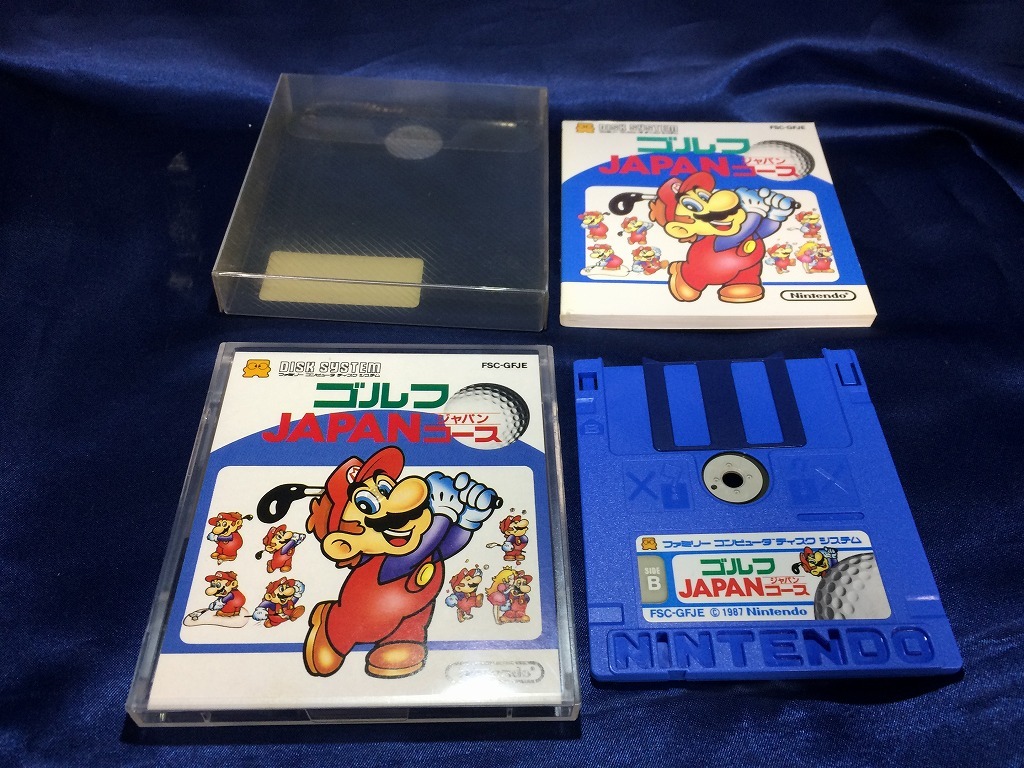 中古A★ゴルフ JAPANコース★ディスクシステムソフト_画像1