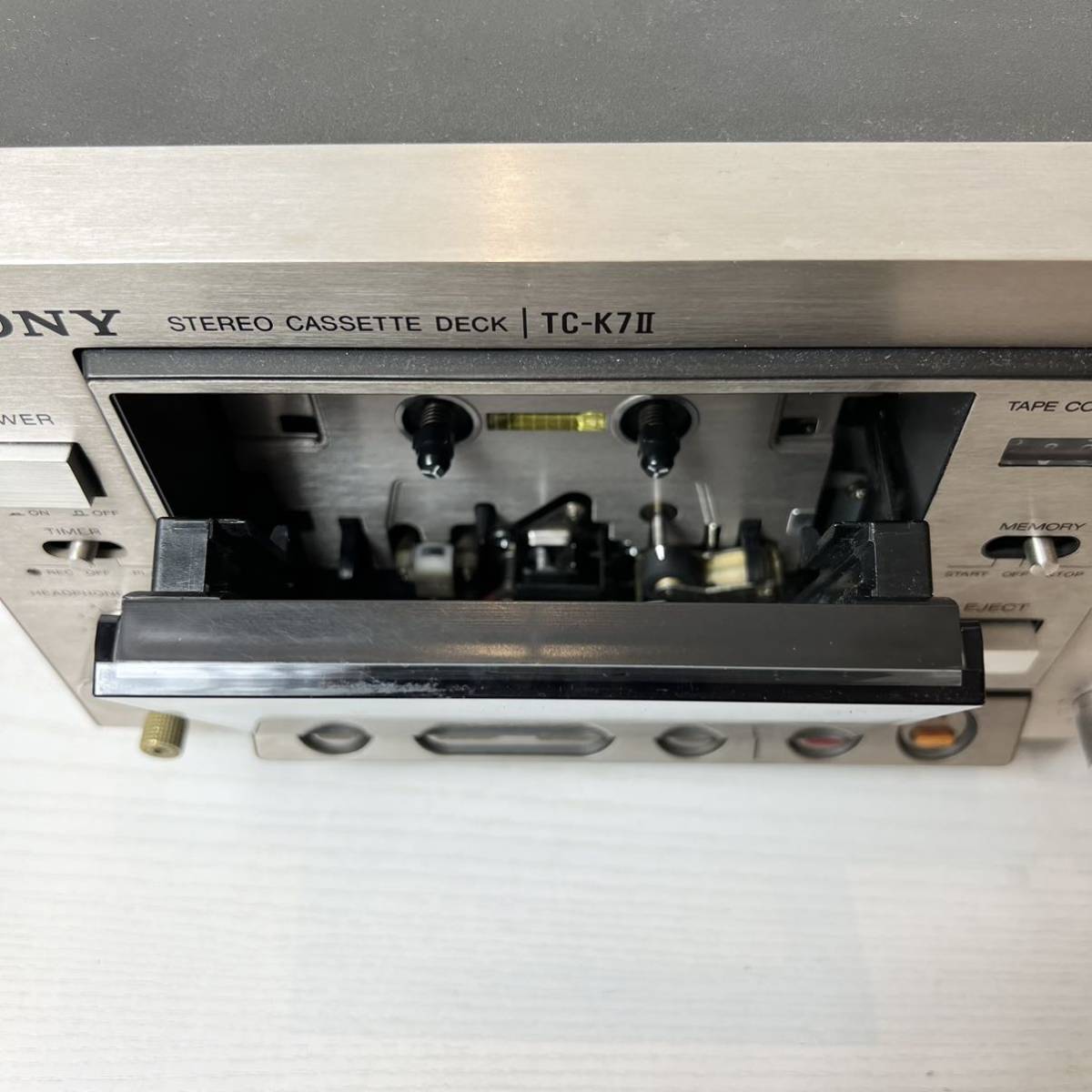 201*中古品 SONY ソニー TC-K7Ⅱ カセットデッキ ジャンク 通電 201*中古品 SONY ソニー TC-K7Ⅱ カセットデッキ ジャンク 通電