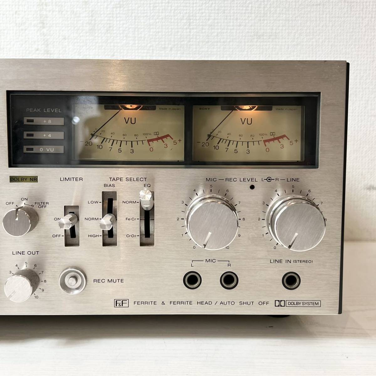 201*中古品 SONY ソニー TC-K7Ⅱ カセットデッキ ジャンク 通電 201*中古品 SONY ソニー TC-K7Ⅱ カセットデッキ ジャンク 通電