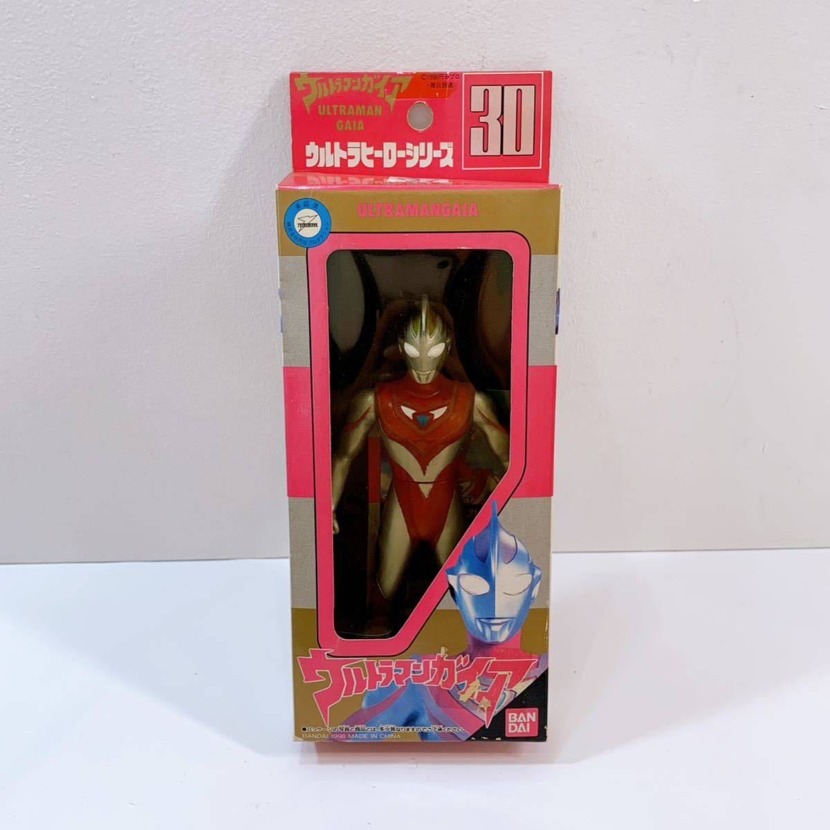 301☆中古☆ バンダイ ウルトラヒーローズ 5個セット ダイナ レオ ガイア 円谷プロ 9 28 29 30 33 ソフビ フィギュア BANDAI 現状品_画像5