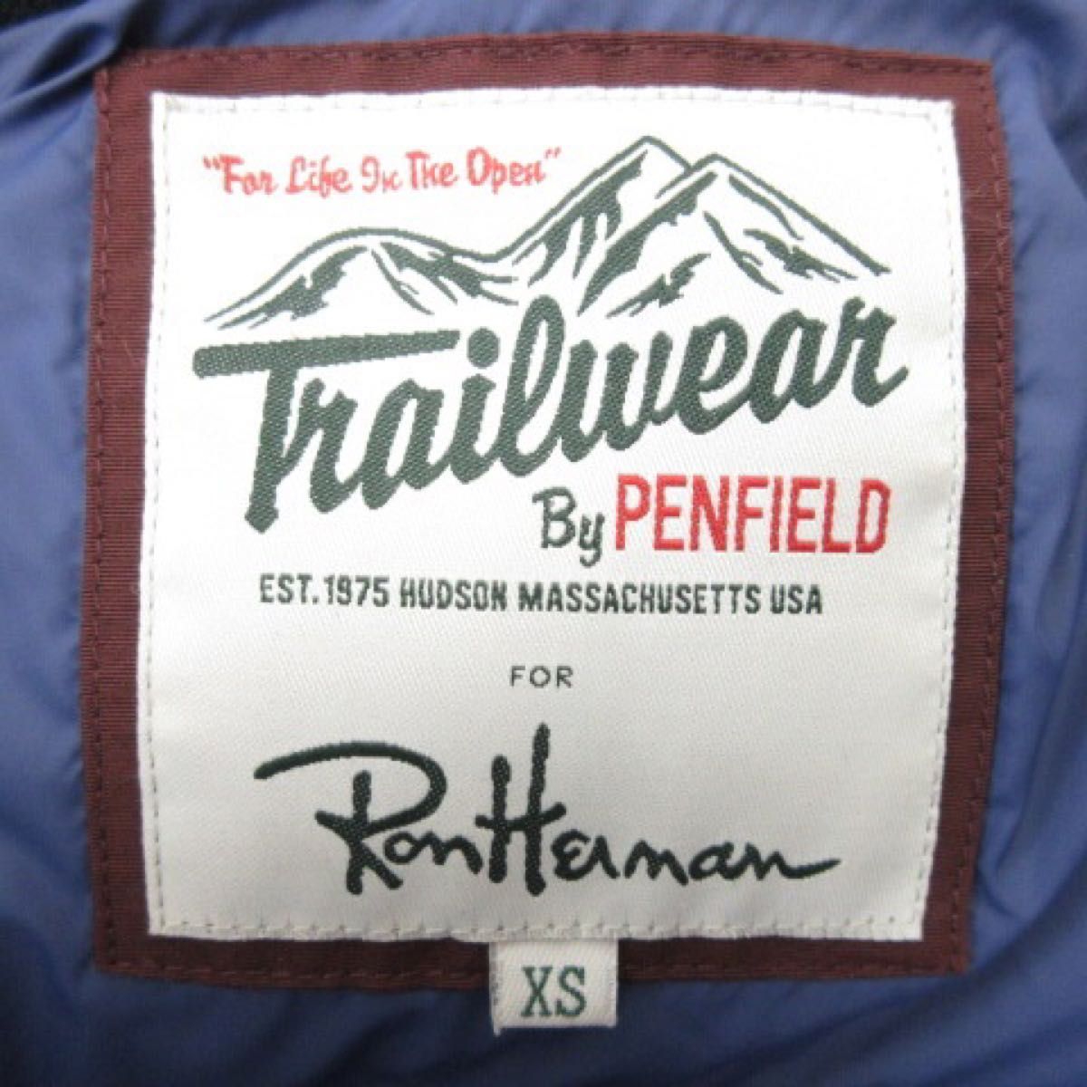 【美品】Ron Herman×PENFIELD ロンハーマン ペンフィールド別注ダウンコート ダッフル ジャケット M相当 XS 