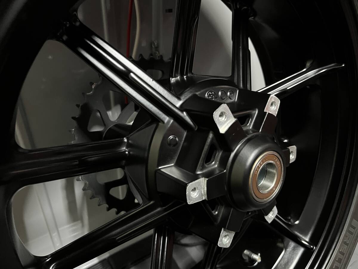 Ducati Scrambler front 17 -inch .. original wheel front and back set Ducati Scrambler 