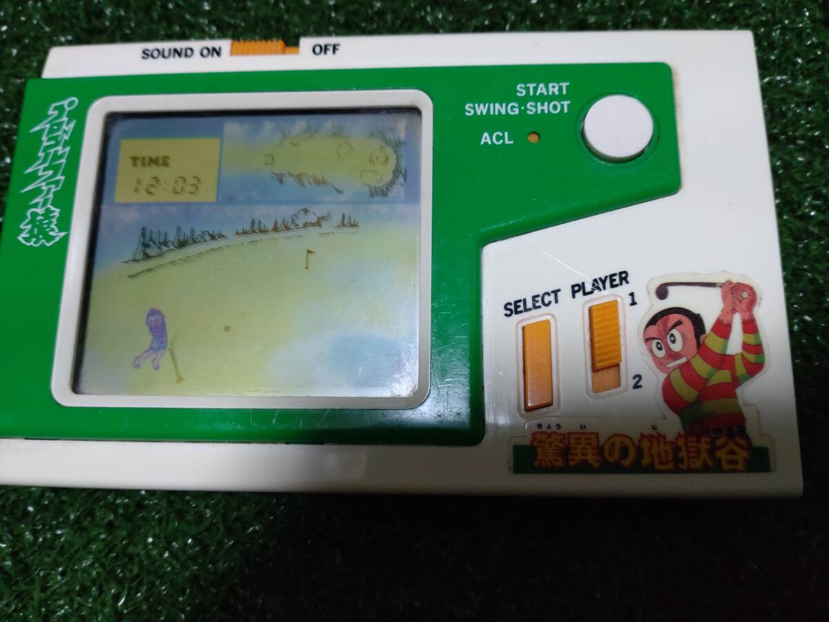  rare!!p Logo ru fur . sensational ground .. Bandai Game & Watch LSI game wistaria . un- two male Shogakukan Inc. tv morning day tuesday night 7 hour 