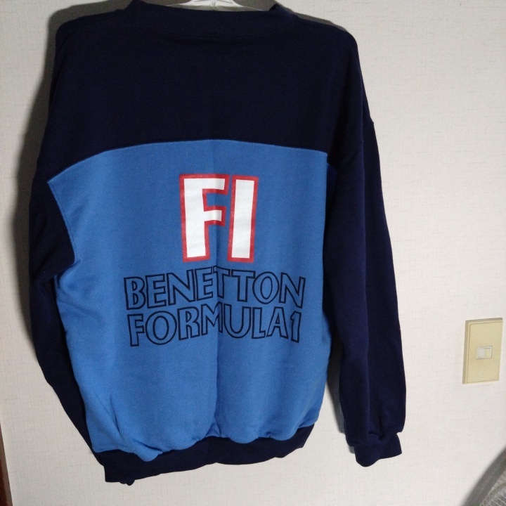  Benetton F 1 футболка F темно-синий X голубой 