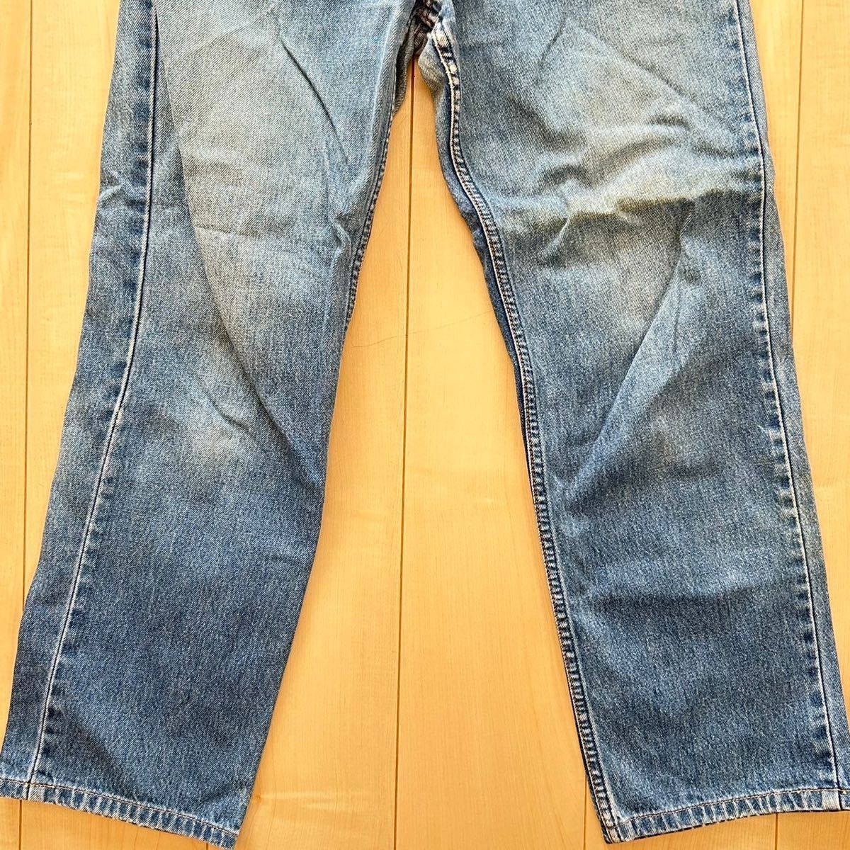 90s Levi's 515 リーバイス ワイド テーパード デニムパンツ ジーンズ ジーパン W31 L34 レトロ ヴィンテージ アメカジ 古着の画像5