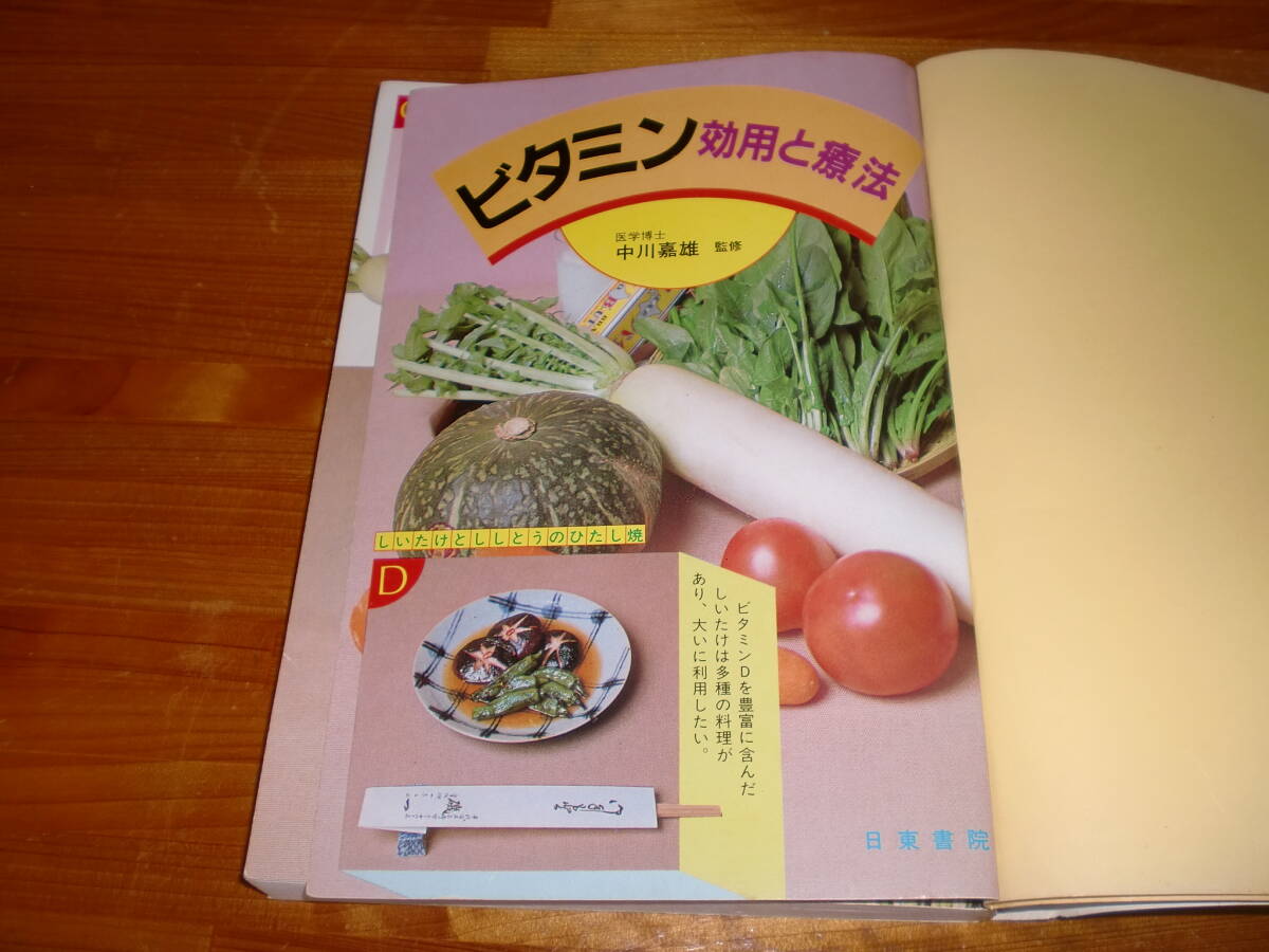 ビタミン効用と療法。日東書院 昭和59年発行。送料310円 の画像3