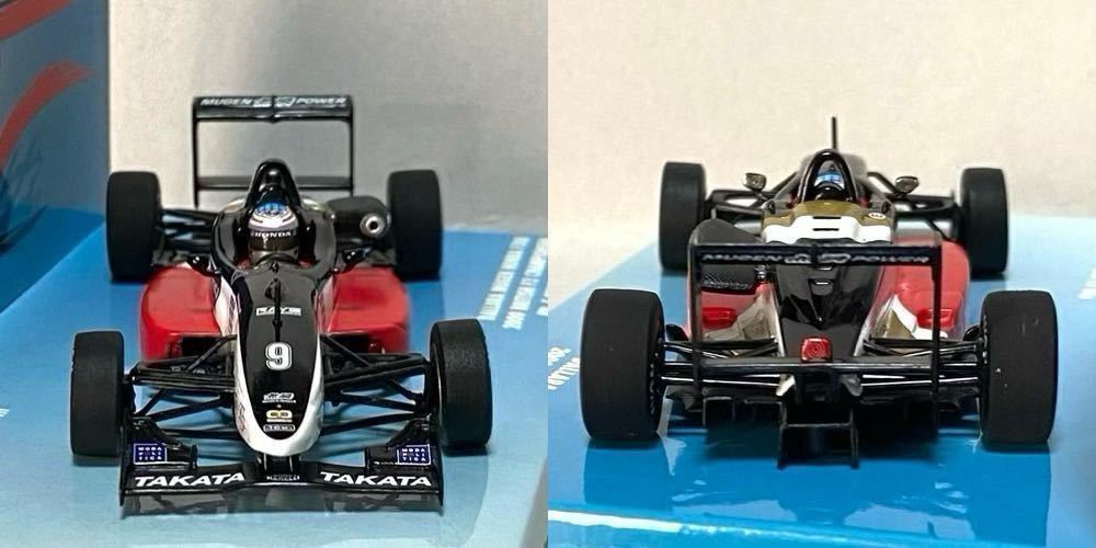 PMA 1/43 ダラーラ無限ホンダF300&F301 佐藤琢磨 英国F3選手権 2000 シルバーストーン&2001チャンピオン+サイン写真 小松礼雄ツーショット_画像8