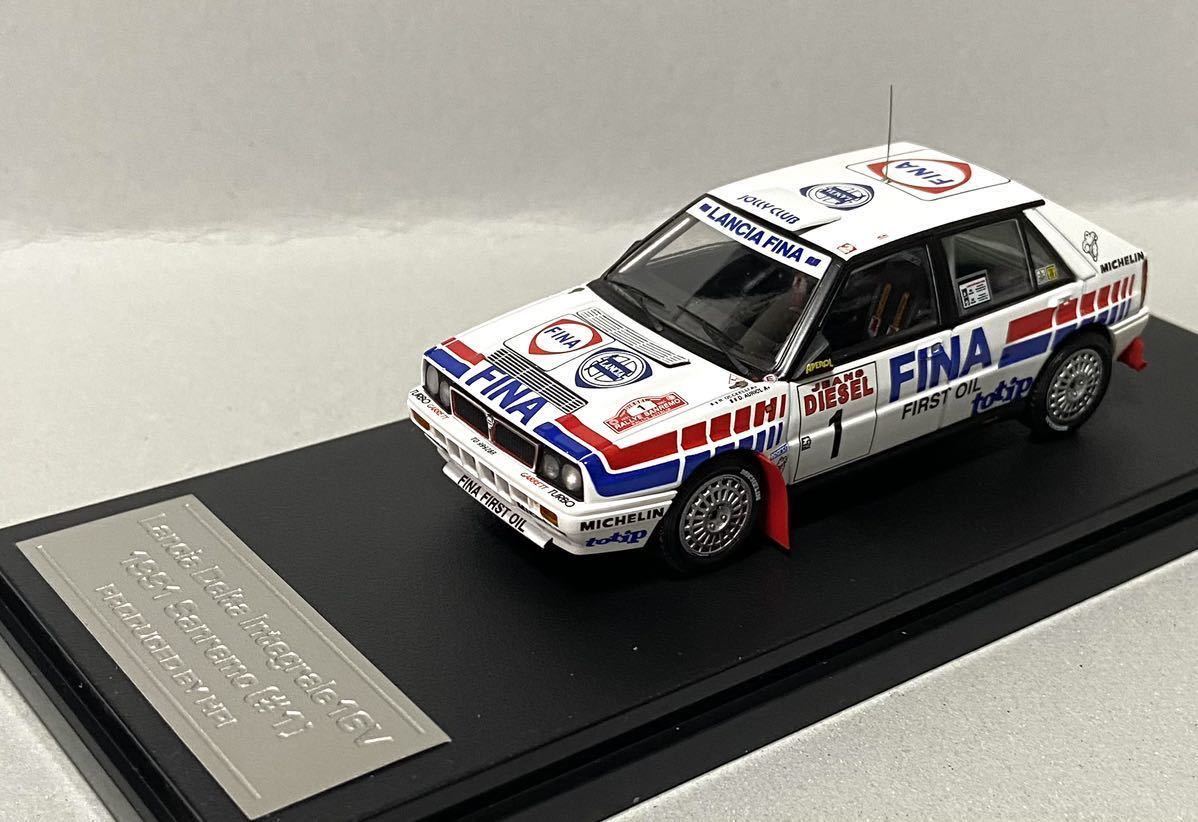 hpi MIRAGE ランチア デルタ インテグラーレ 16V No.1 D.オリオール 1991 サンレモラリー 優勝 FINA_画像2