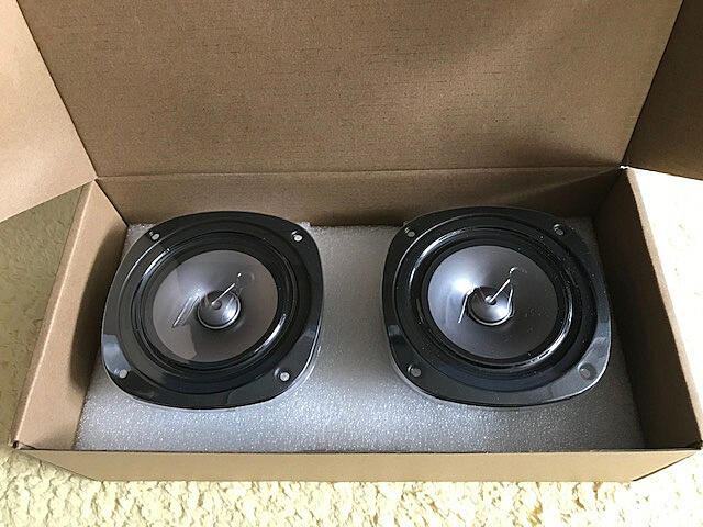 10cmフルレンジスピーカー マークオーディオ MarkAudio CHN-719 中古ペア_画像1