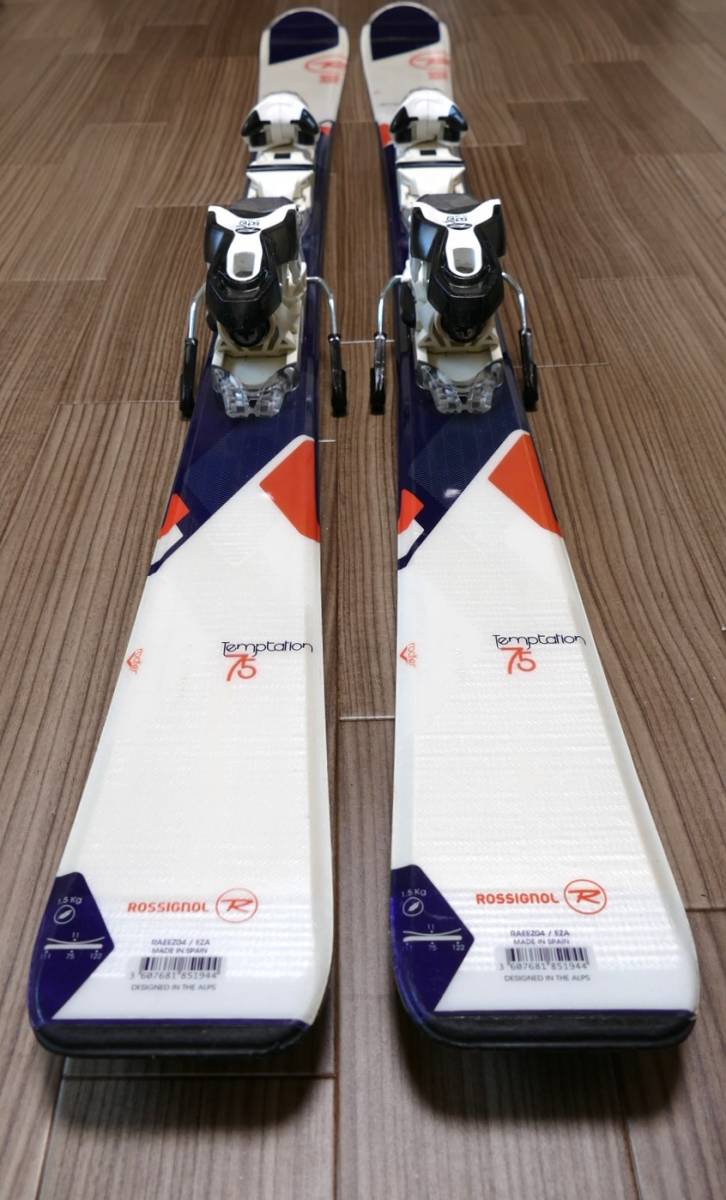 ★現状売りではないメンテナンス販売！★レディース/スキー ★ショートスキー ★ミッドスキー ★145cmサイズ ★ROSSIGNOL ロシニョール_画像3