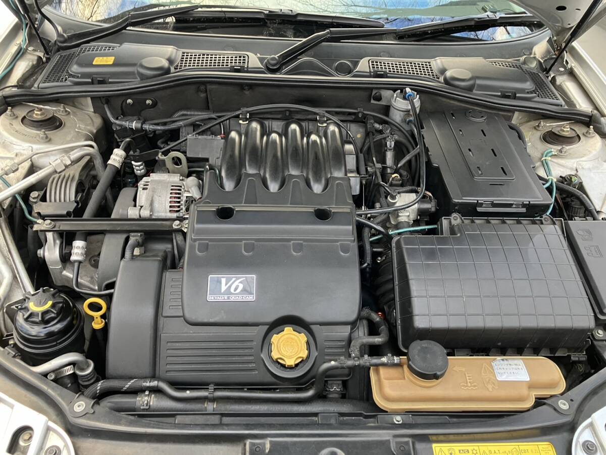 屋内保管 機関上々！ Rover 75 2.5 V6 ツアラー 装備充実 本革電動シート(ヒーター付 ) NAVI 純正アルミ の画像10