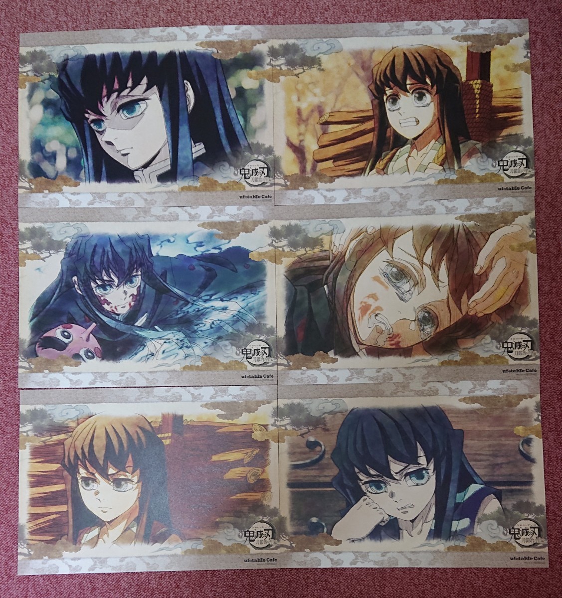鬼滅の刃 ufotable カフェ 立志編 キャラクター絵巻 刀鍛冶の里 鬼滅の刃 ufotable カフェ 立志編 キャラクター絵巻 刀鍛冶の里