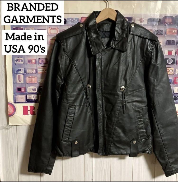 Bibian 比比昂 - USA製90's BRANDED GARMENTS コンチョレザー Bibian 比比昂 - USA製90's BRANDED GARMENTS コンチョレザー