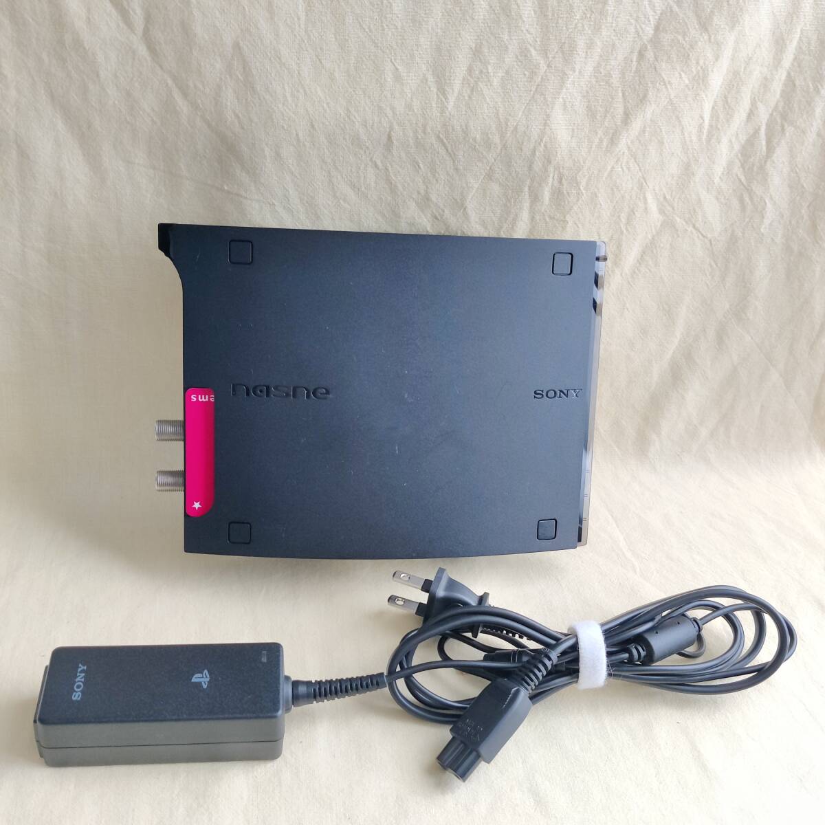 【24AFF7】SONY nasne CECH-ZNR1J 500GB 本体 動作品 FW1.00_画像1