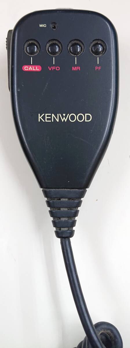 KENWOOD TM-455S 35W 430MHz ALL MODE TRANSCEIVER 電源コード、ハンドマイク付 通電のみ確認品 動作未確認品_画像9
