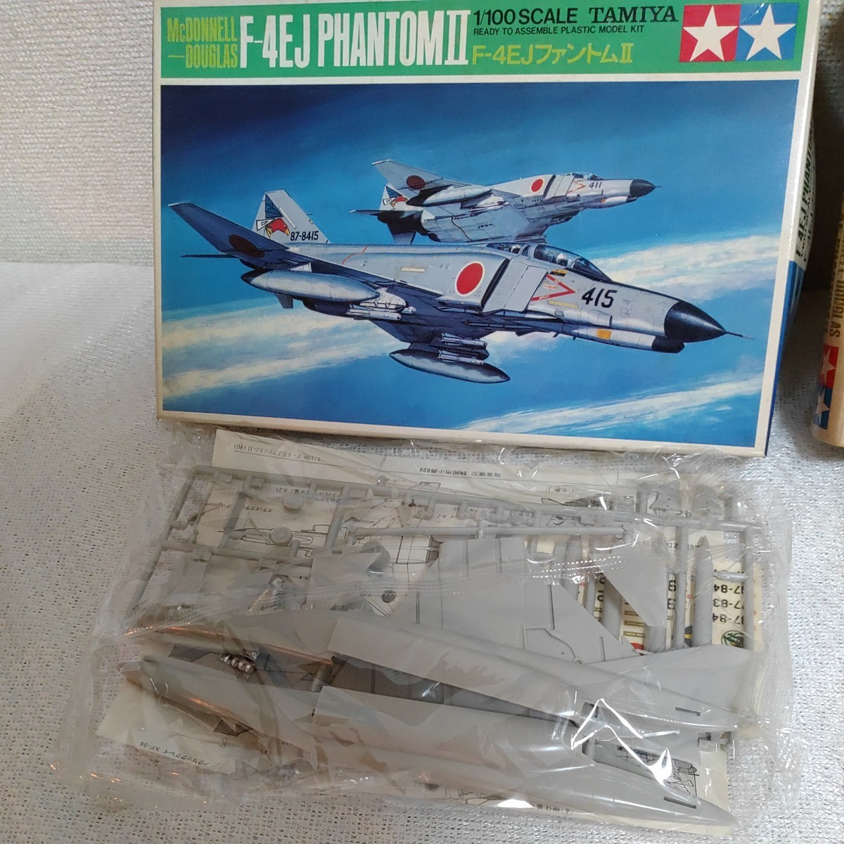 【未組立2箱セット】タミヤ模型　ファントム　プラモデル 1/100 f-4ej　phantomⅡ tamiya タミヤ f-4e　0209-D1-SA1_画像2