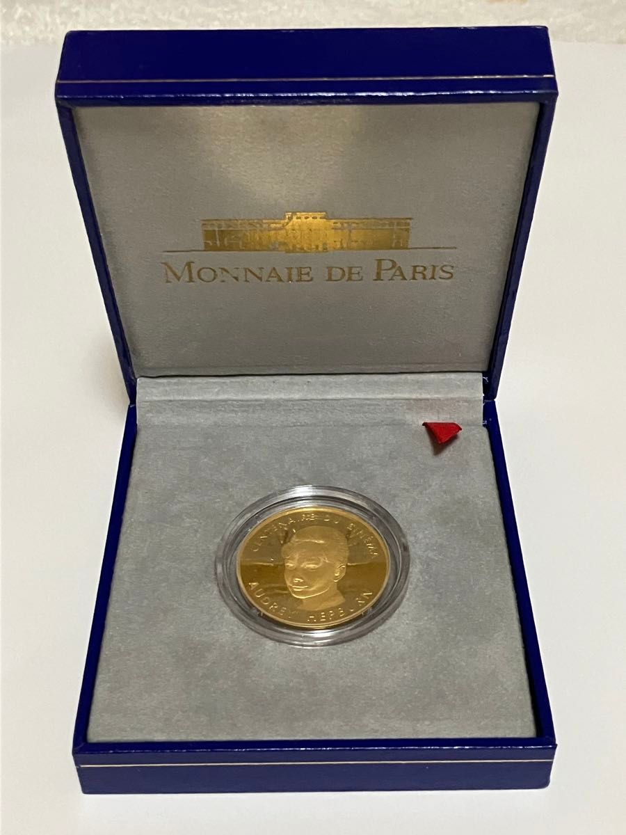 1994年 100フラン オードリー・ヘップバーン金貨 【希少品】記念 1994年 100フラン オードリー・ヘップバーン金貨 【希少品】記念