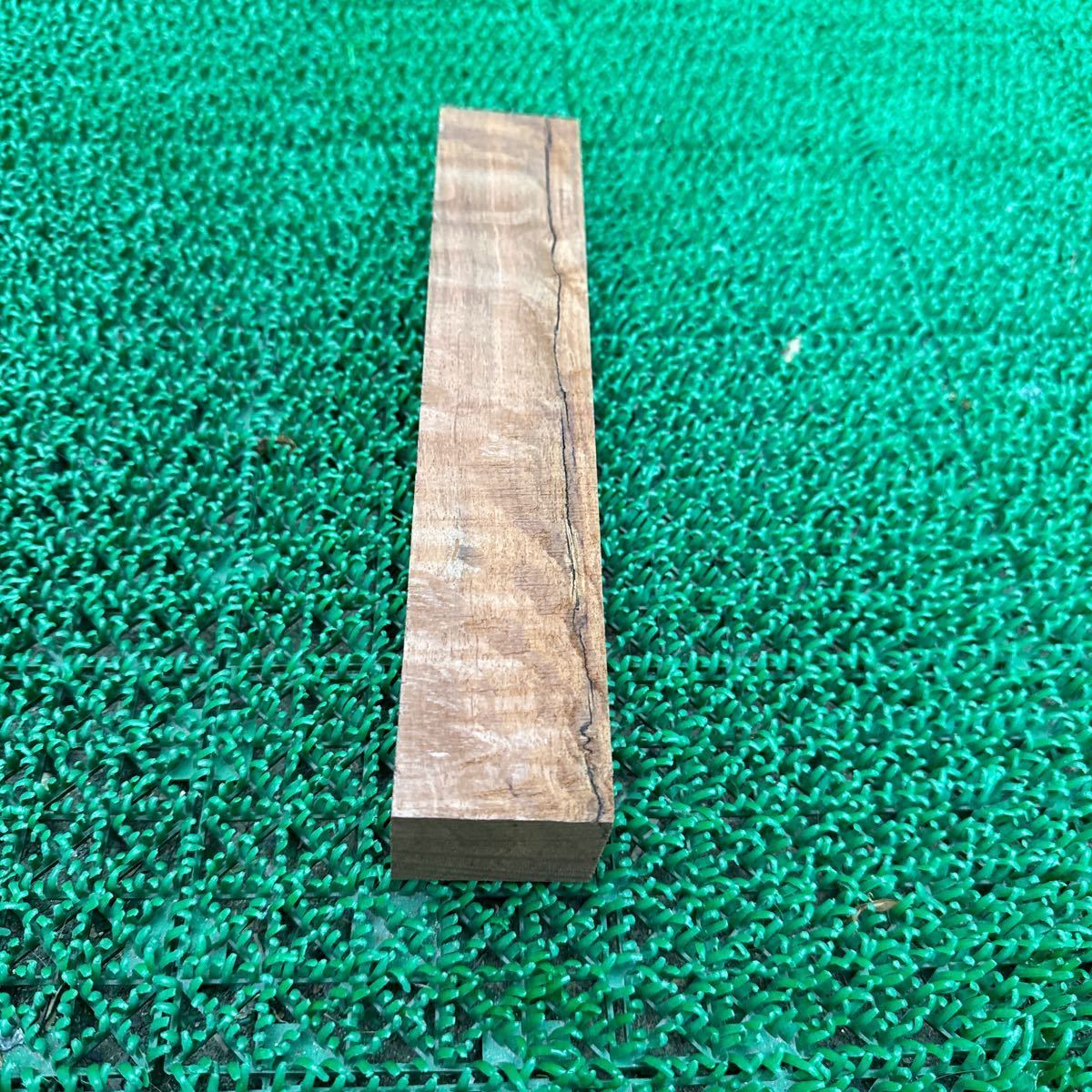  ② シーオーク 22.4×4.4×3.5cm 250g端材 木材_画像4