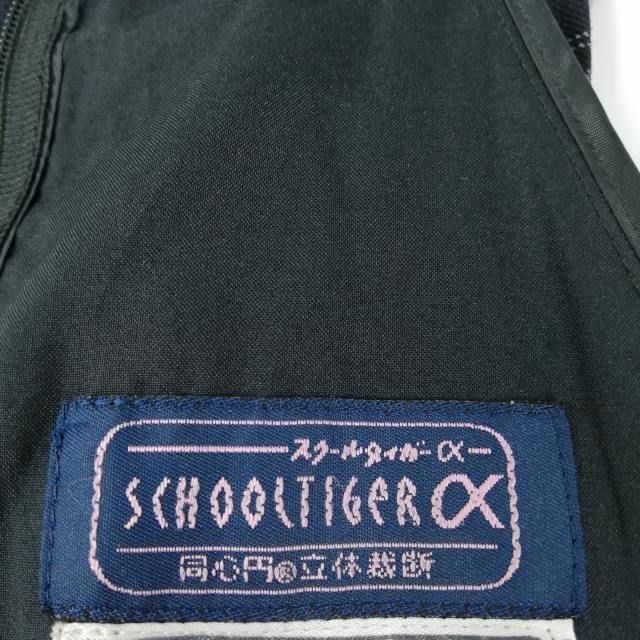 1円 ブレザー チェックスカート ネクタイ 上下4点セット LL 大きいサイズ トンボ 冬物 女子 学生服 埼玉幸手桜高校 紺 中古 ランクC EY4278_画像10