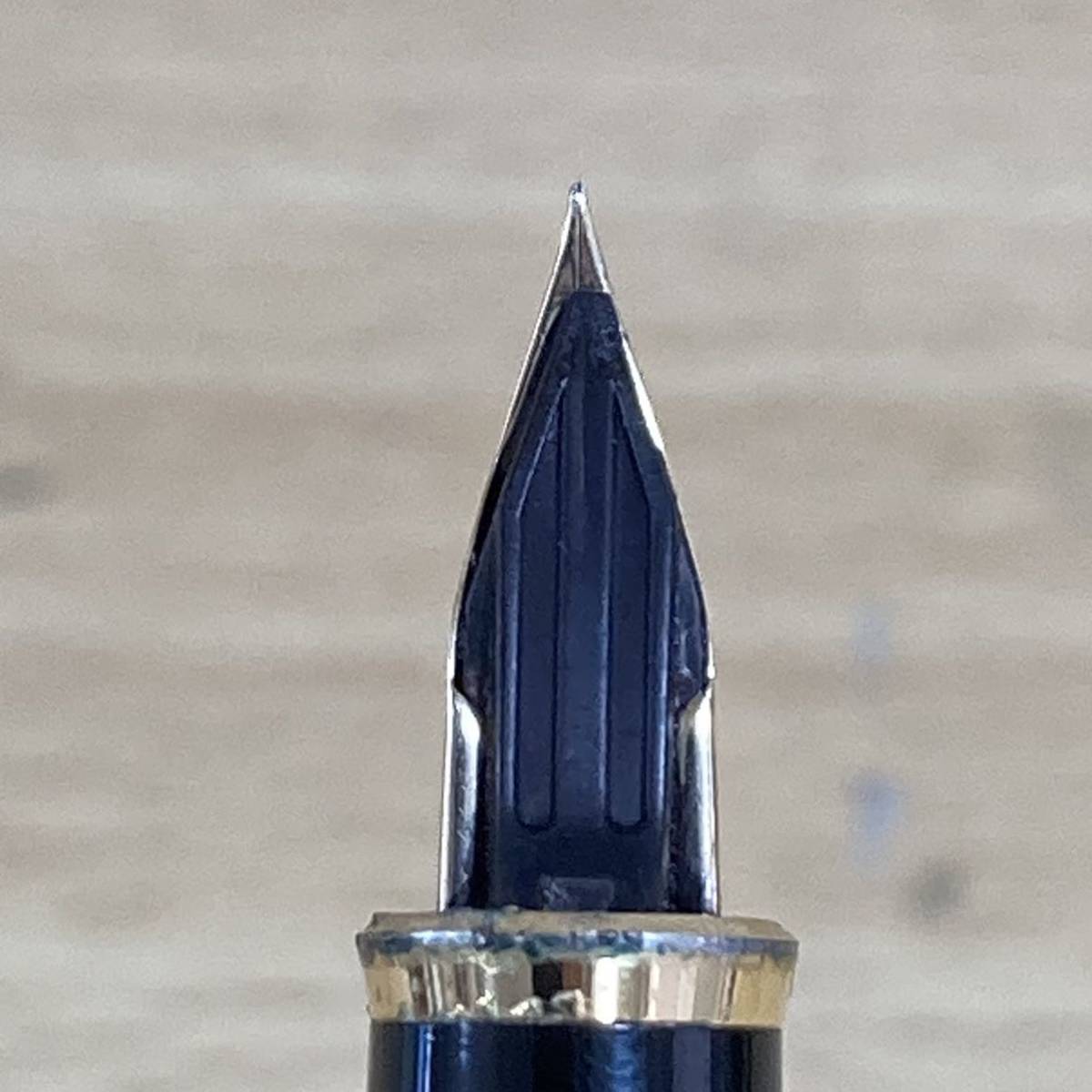 PILOT パイロット 万年筆 ブラック ペン先 14K-585 F 筆記用具 文房具 重量14g 2 ス 5175_画像3