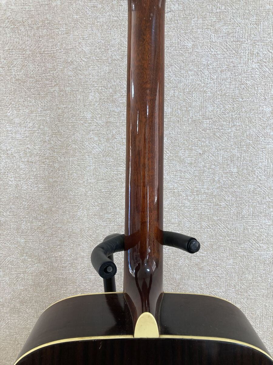 YAMAHA ヤマハ FG-300J アコースティックギター アコギ 黒ラベル ハードケース付属 弦楽器 動作未確認 中古現状品 全長約102cm 2 カ 5166_画像8