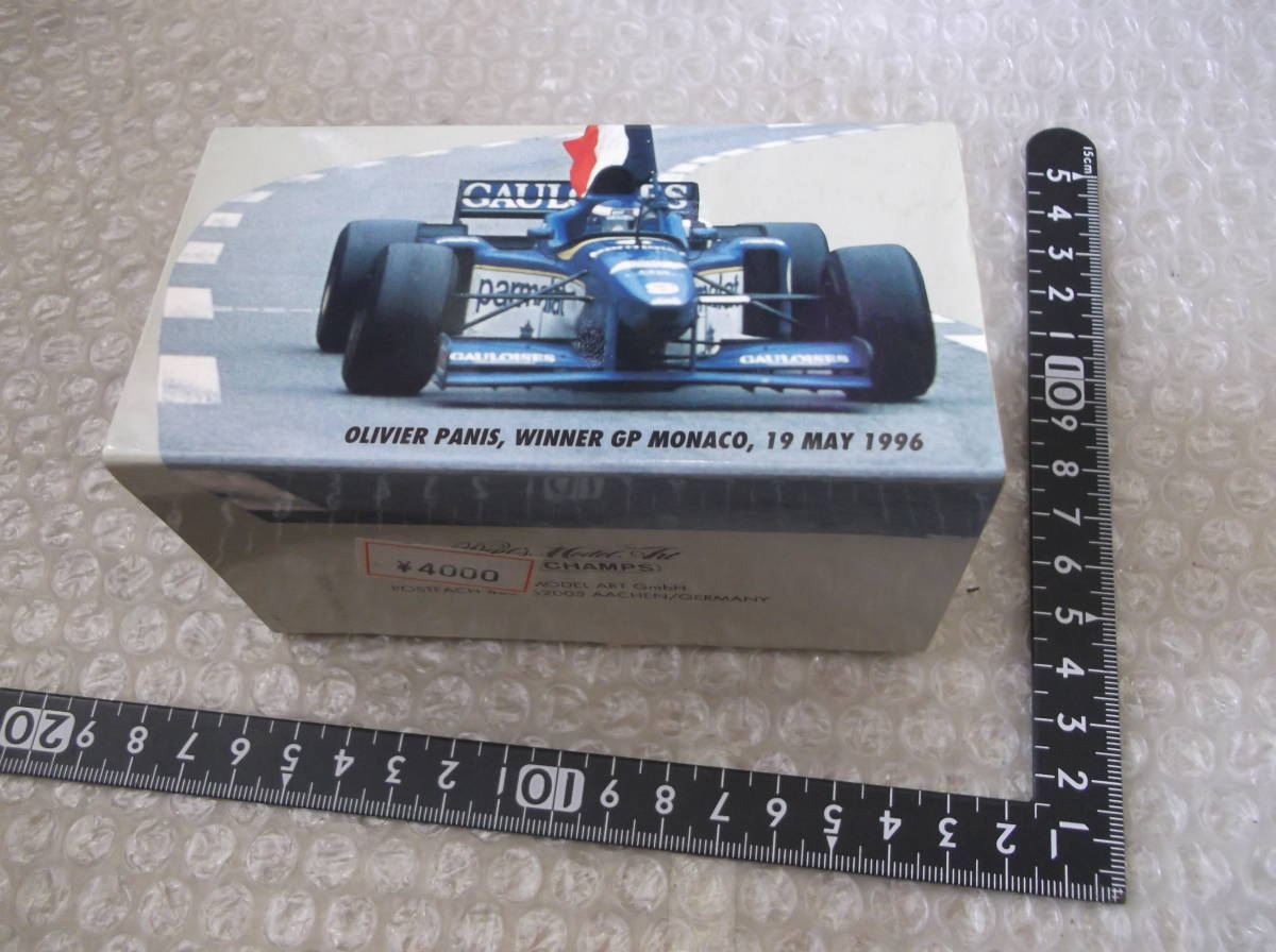 1/43 MINICHAMPS 1996年モナコGPウィナー リジェ無限ミニカーJS43 オリバー・パニス 現状渡し品_画像2