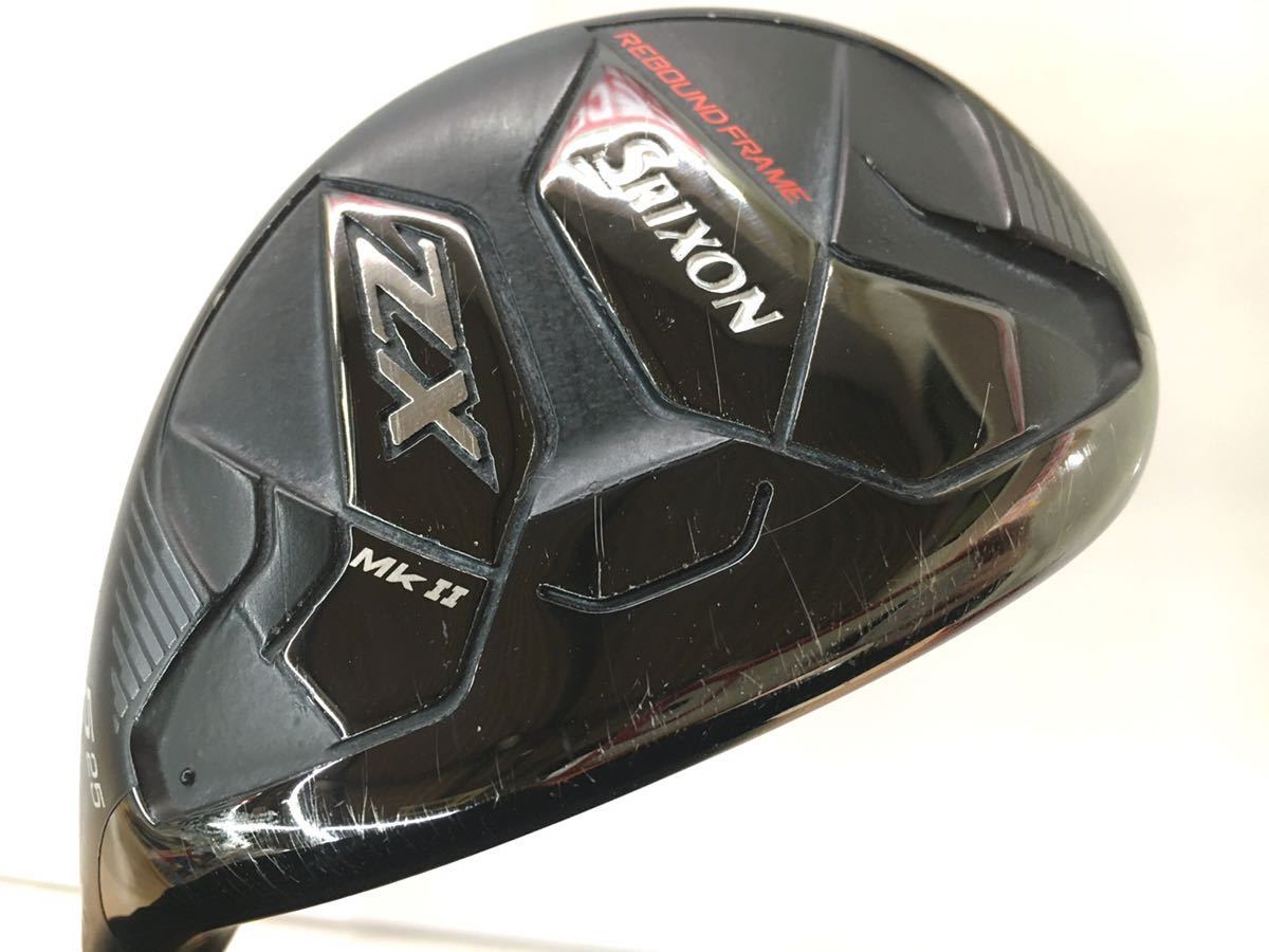 UT☆ダンロップ☆SRIXON ZX MkⅡ HYBRID☆NSプロ950GH neo D.S.T. for HYBRID☆25度☆Flex:S☆38.75in☆D-2☆395g☆メンズ右☆即決価格_画像2