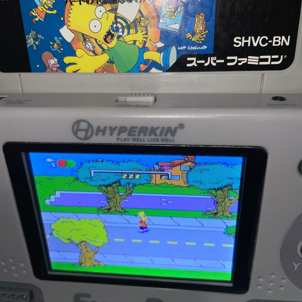 バートの不思議な夢の大冒険 SFC スーパーファミコン シンプソンズ