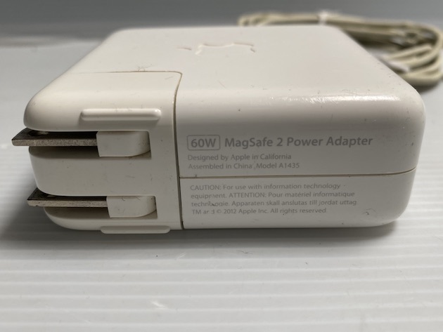 Apple MagSafe2アダプター 60W MacBook Pro 13インチ用 純正アダプター 充電器 [A122]_画像2
