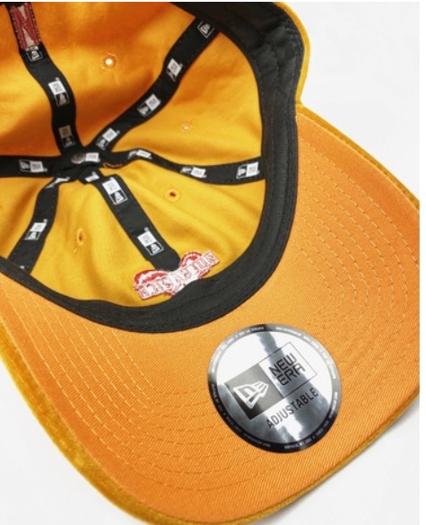 Nulbarich ニューエラ CAP オレンジ 刺繍 キャップ 帽子 HAT 限定 コラボレーション NEWERA 完売品 ライト ブラウン 系 ナルバリッチ_画像6