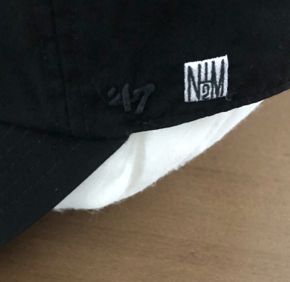 N.HOOLYWOOD コラボ 47 Brand キャップ 黒 ベース ボール タイプ CAP 帽子 コラボ 多数 ブランド 好きに も Nハリ ミスター ハリウッド_画像3