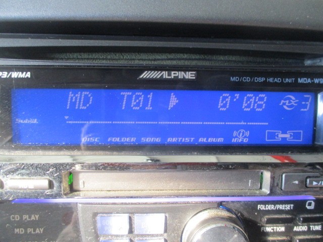3853 MDA-W925JS オーディオ アルパイン 社外 動作確認テスト済 AM:FM:CD:MD付_画像9