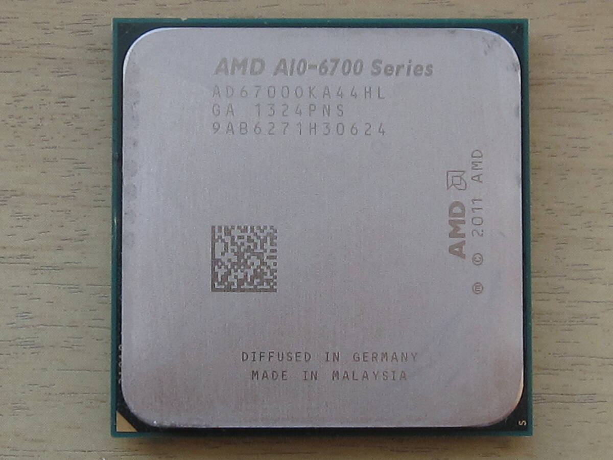 FM2 AMD CPU A10-6700 Series AD6700OKA44HL 3.7GHz 2800/50204_画像1