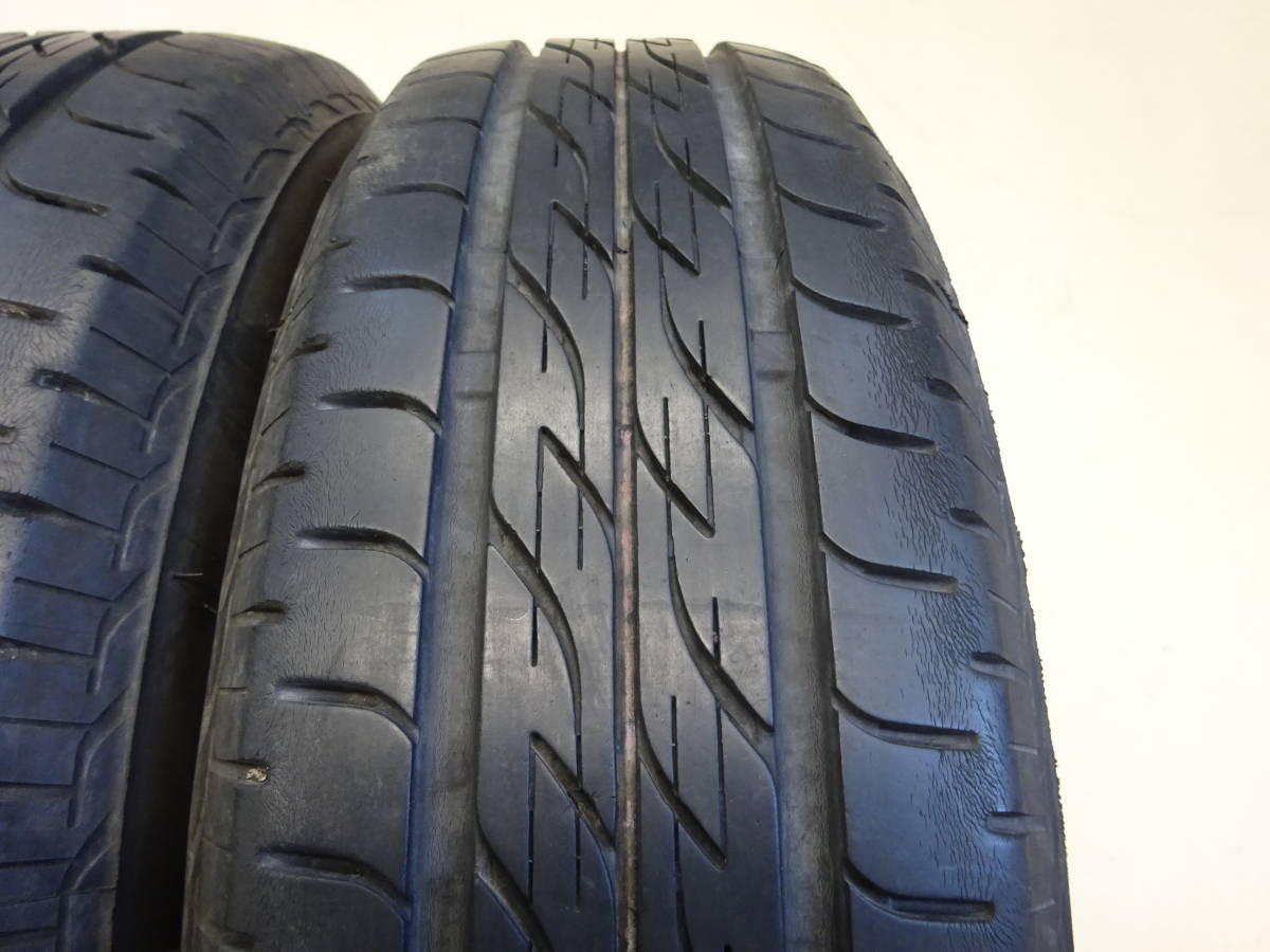 T-13　BS NEXTRY　★155/65R14 75S★　2本　溝あり 約8.5分山　高年式 2019年式　ブリヂストン　ネクストリー　軽自動車　に是非　！_画像2