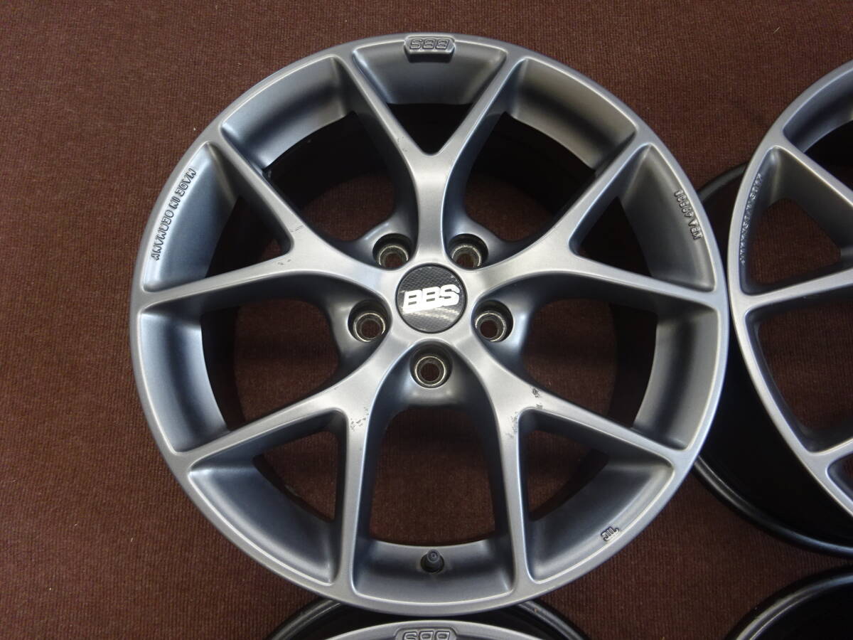 A-2　ＢＢＳ　ＳＲ００７　17×7.5J ET45 PCD108 5H 4本　人気商品　 S60 V70 V50 C30 V40 S40　ＶＯＬＶＯ 　ボルボ　に是非 ！_画像5