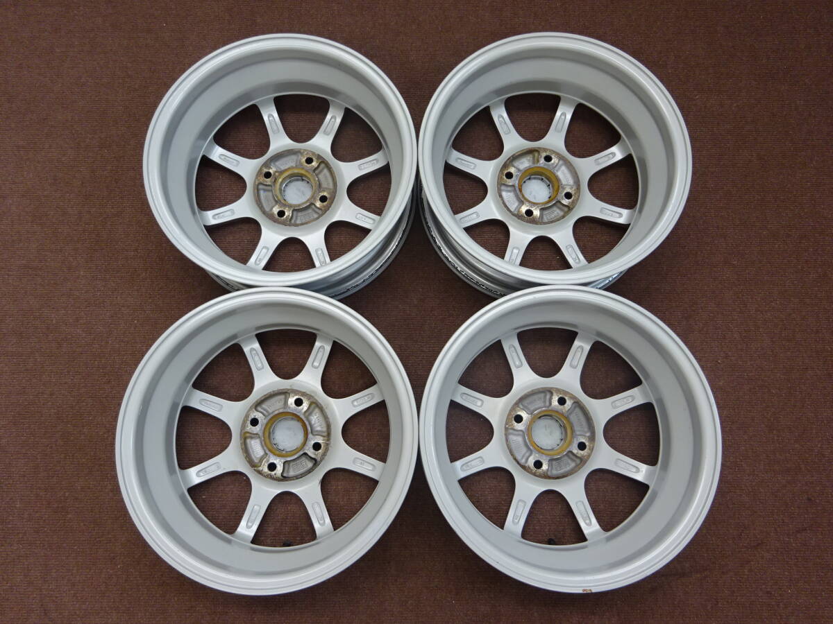 A-53　ダイハツ　純正　14×4.5J ET45 PCD100 4H 4本　人気商品　軽量　DAIHATU　カスタム　ムーヴ　タント　キャスト　ミラ　等に是非　！_画像10