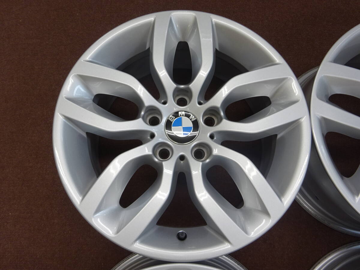 A-97　ＢＭＷ Ｘ３ Ｘ４ Ｆ２５ Ｆ２６ 純正　17×7.5J ET32 PCD120 5H 4本　美品　程度良好　人気商品　BMW　３シリーズ　等にも是非　！_画像5