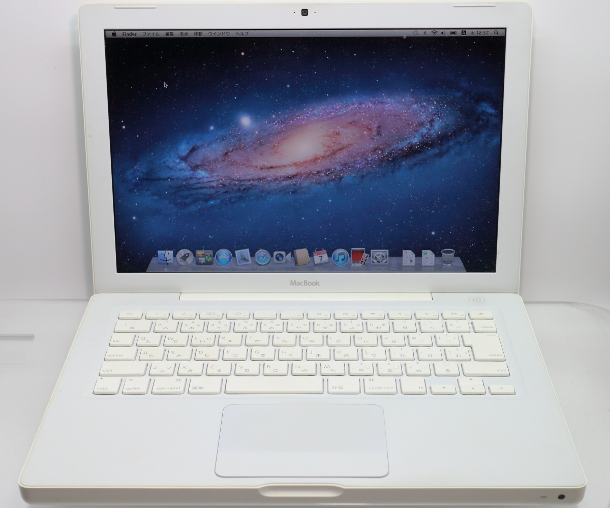 Apple MacBook A1181/13.3/Core2Duo 2.2GHz/2GBメモリ/HDD80GB/Late2007/OS X 10.7 Lion バッテリー正常 #0209_画像1